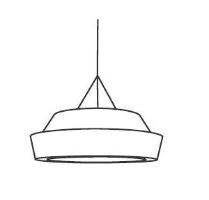 UFO Hanging Lamp by Slide-22401