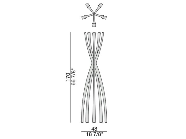 Flamingo Coat Stand by Porada-49212