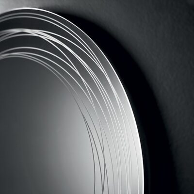 Sovet Italia Vertigo Wall Mirror in 3 Different Sizes & Optional Lighting