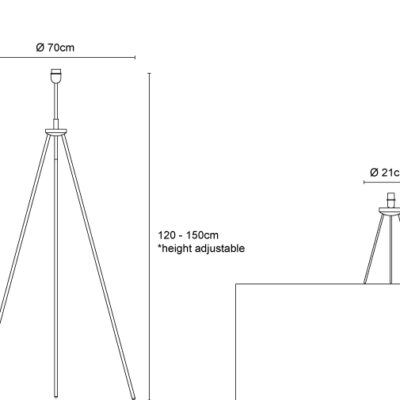 Tripod Light Base by Innermost-23375