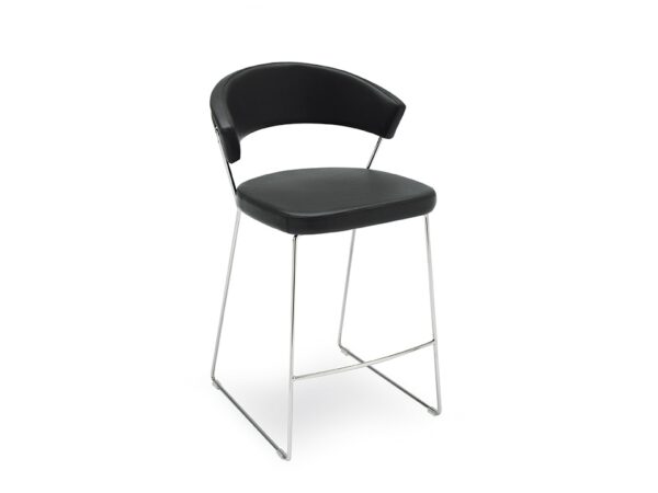 New York Fixed Barstool by Calligaris Connubia