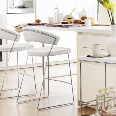 New York Fixed Barstool by Calligaris Connubia