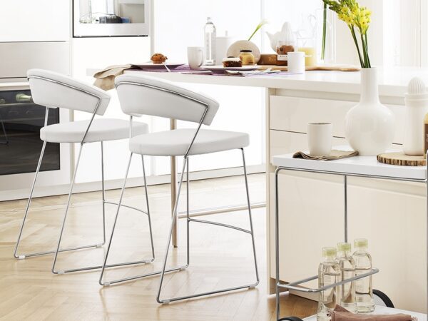 New York Fixed Barstool by Calligaris Connubia