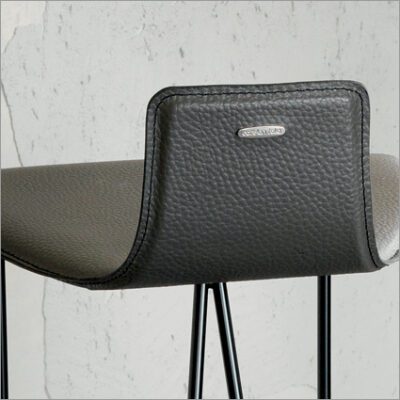 Cattelan Italia Pepe Stool, Leather Upholstery-27193