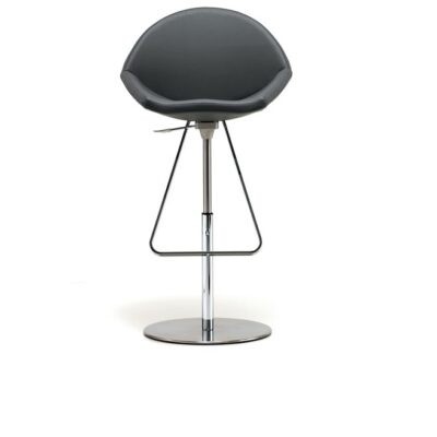 Cattelan Italia Kiss Stool, fabric, synthetic nubuck, micro nubuck, soft leather or synthetic leather-69703