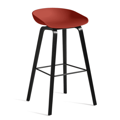 About A Stool AAS 32 Warm Red by Hay