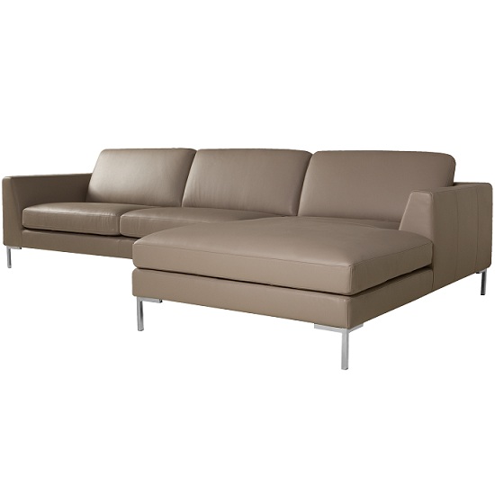 Sits Ohio Modular Sofa Upholstered in Leather