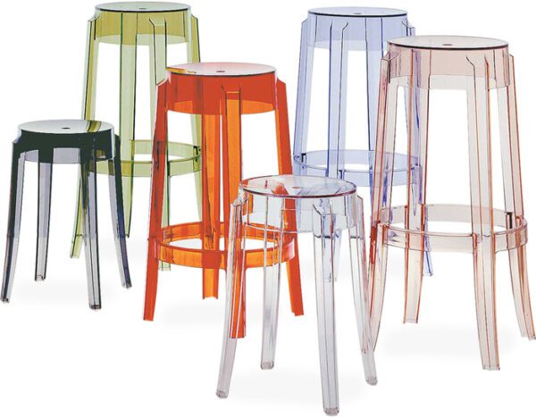 Kartell Charles Ghost stool -0