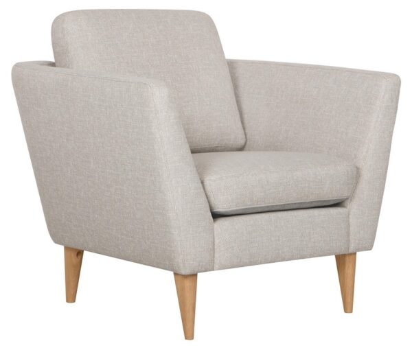 Sits Mynta Armchair Upholstered in Fabric, Leather