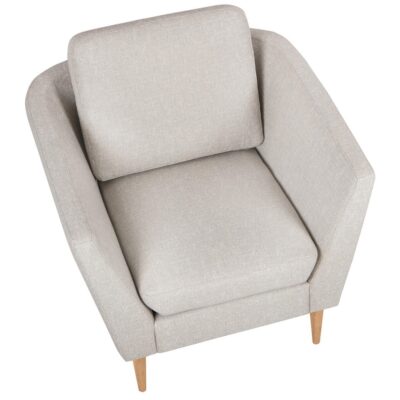 Sits Mynta Armchair Upholstered in Fabric, Leather