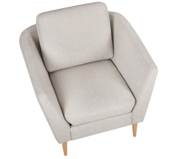 Sits Mynta Armchair Upholstered in Fabric, Leather