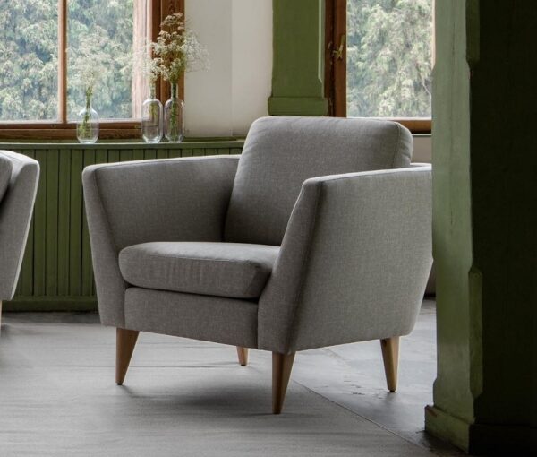 Sits Mynta Armchair Upholstered in Fabric, Leather