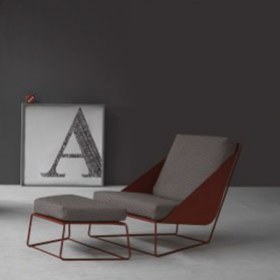 Alfie armchair by Bonald