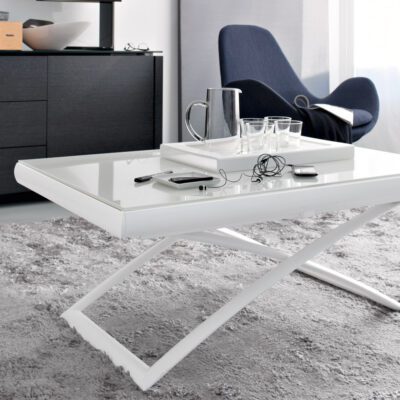 Dakota Glass Coffee/Dining Table by Calligaris-42161