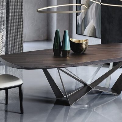 Cattelan Italia Skorpio Wood Dining Table, square, rectangular, shaped-69910