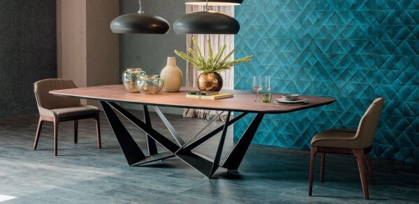 Cattelan Italia Skorpio Wood Dining Table, square, rectangular, shaped-69919