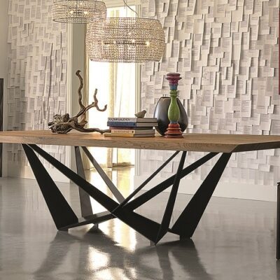 Cattelan Italia Skorpio Wood Dining Table, square, rectangular, shaped-69921