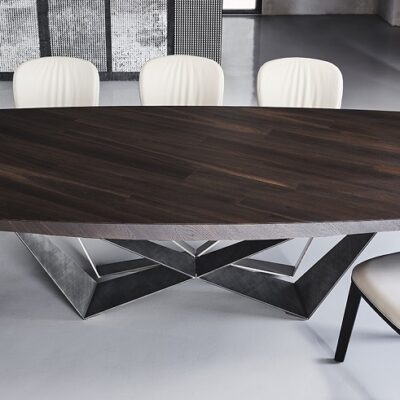 Cattelan Italia Skorpio Wood Dining Table, square, rectangular, shaped-69912