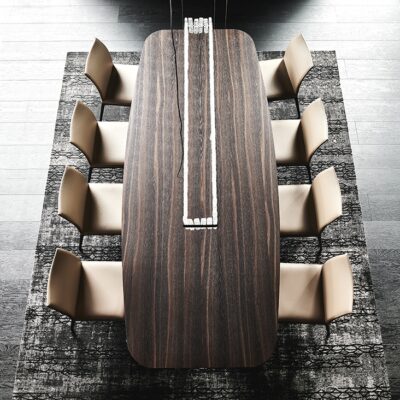 Cattelan Italia Skorpio Wood Dining Table, square, rectangular, shaped-69915