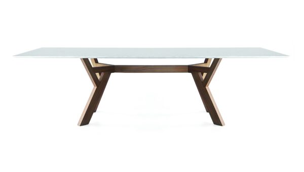 Trigono Rectangular Dining Table By Bross-32799