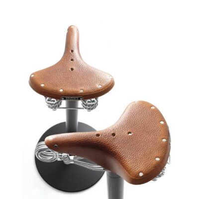 Brooks Leather Saddle Stool By Bross-32853