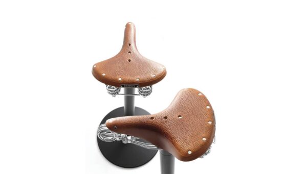 Brooks Leather Saddle Stool By Bross-32853