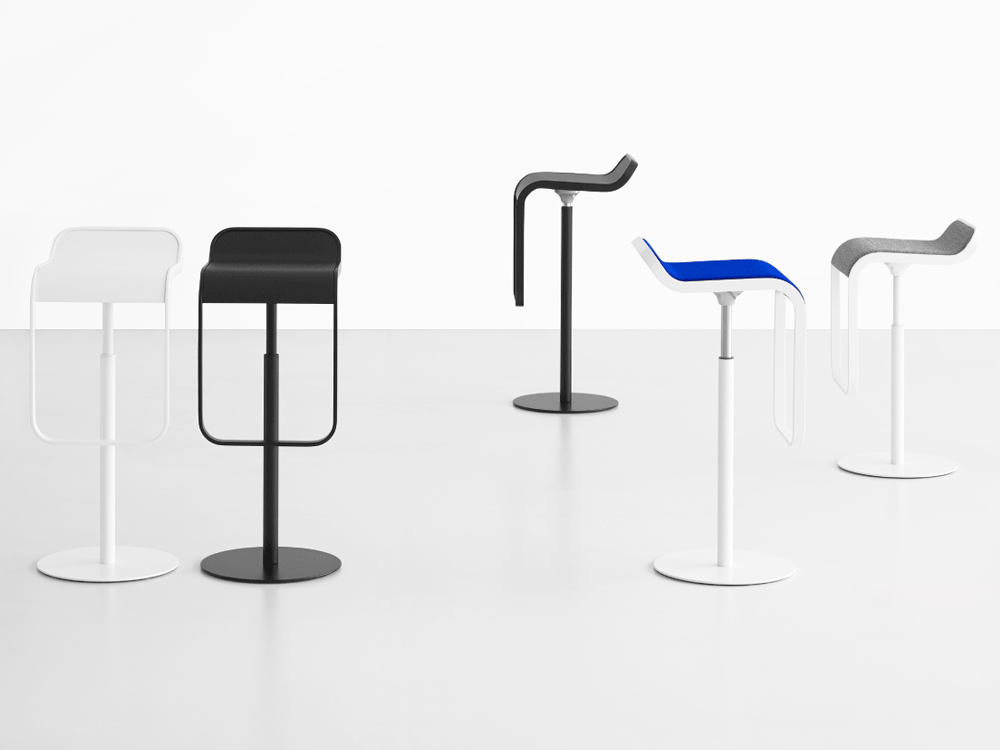 Lem Self-Returning Stool by Lapalma