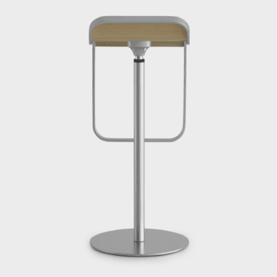 Lem Fixed Barstool by Lapalma