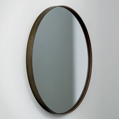 Sovet Italia Visual Round Wall Mirror in Different Sizes & Finishes