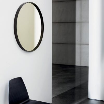 Sovet Italia Visual Round Wall Mirror in Different Sizes & Finishes