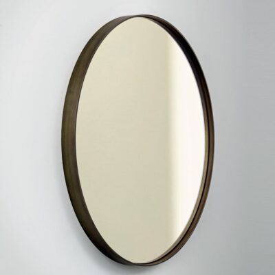 Sovet Italia Visual Round Wall Mirror in Different Sizes & Finishes