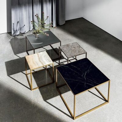 Sovet Italia Quadro Coffee Table in Different Sizes & Finishes