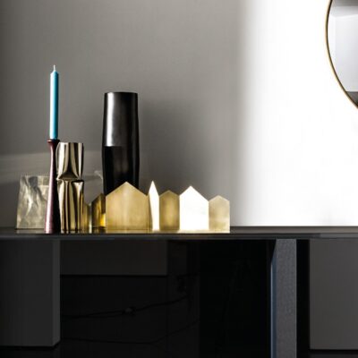 Sovet Italia Regolo Console Table in Different Wood Finishes