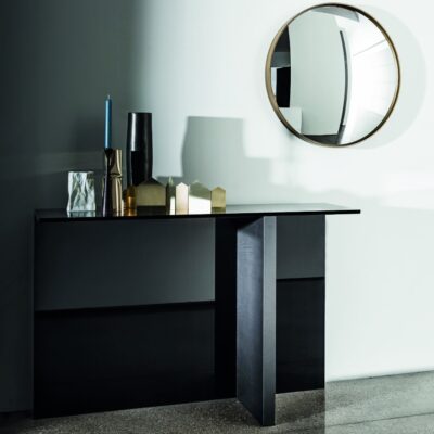 Sovet Italia Regolo Console Table in Different Wood Finishes