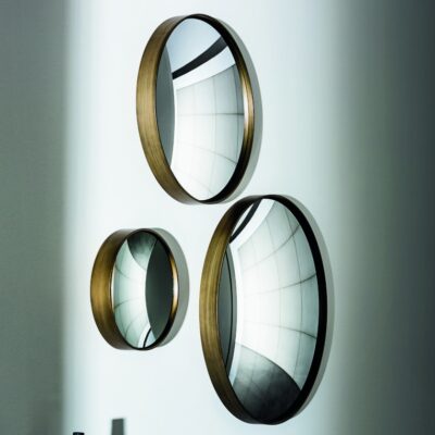 Sovet Italia Sail Round Wall Mirror Convexed or Concaved 4 Sizes