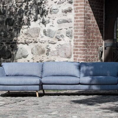 Sits Stella Modular Sofa Upholstered in Fabric, Leather