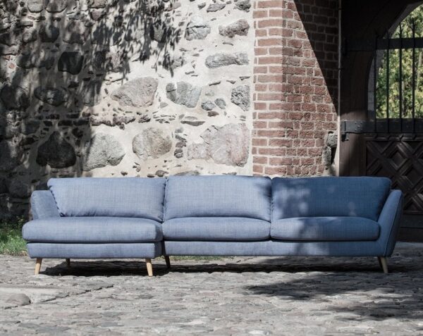 Sits Stella Modular Sofa Upholstered in Fabric, Leather