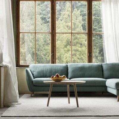 Sits Stella Modular Sofa Upholstered in Fabric, Leather