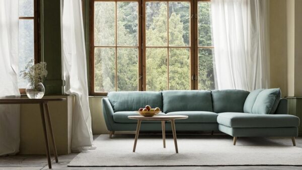 Sits Stella Modular Sofa Upholstered in Fabric, Leather