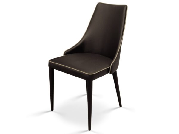 Bontempi Casa Clara Dining Chair with Paint Metal Legs