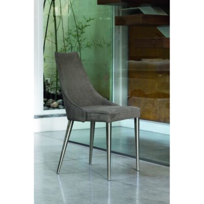 Bontempi Casa Clara Dining Chair with Paint Metal Legs