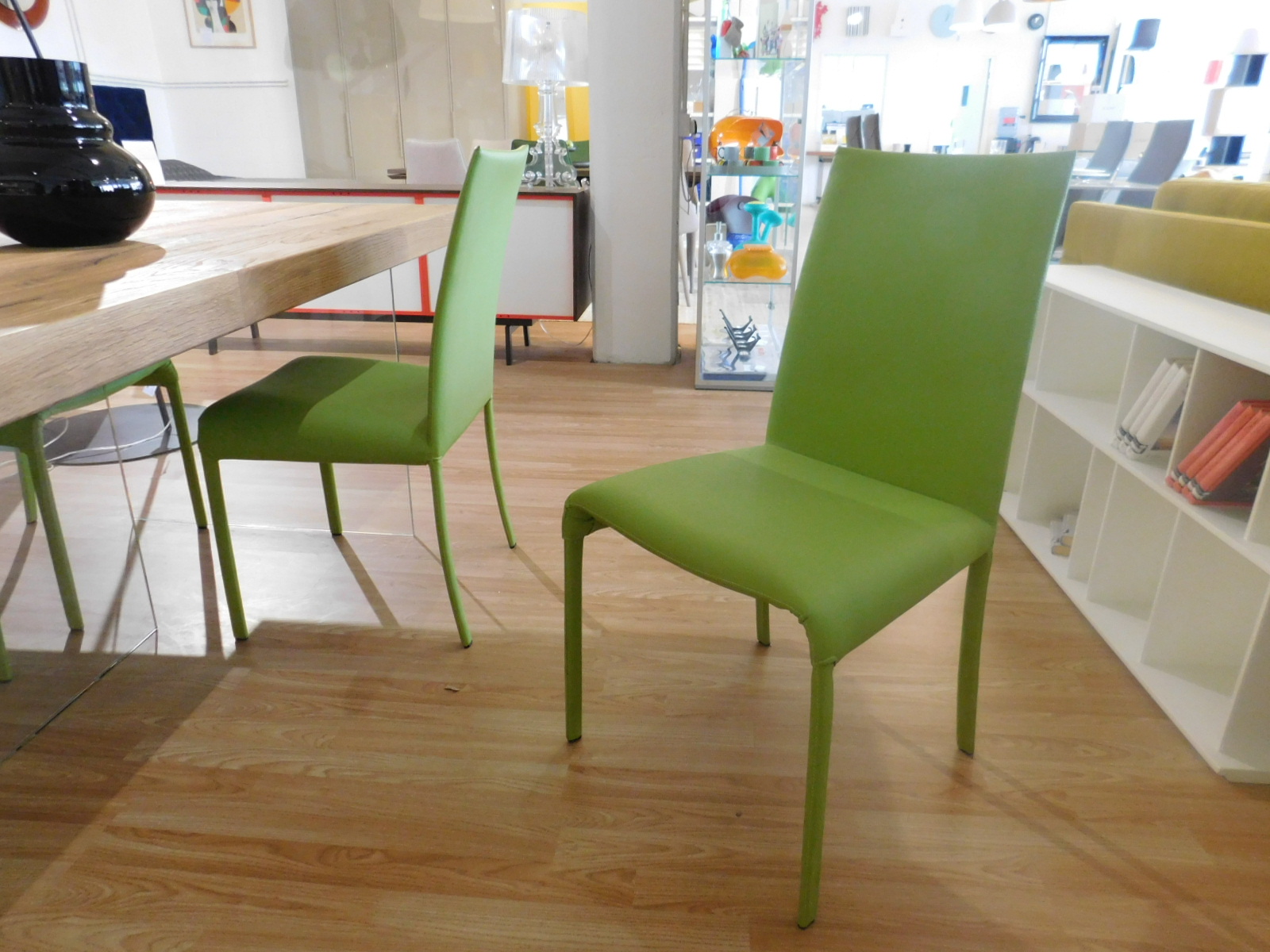 Green Vanity chairs by Antonello Italia