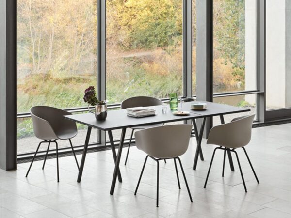 Loop Stand Dining Table by Hay