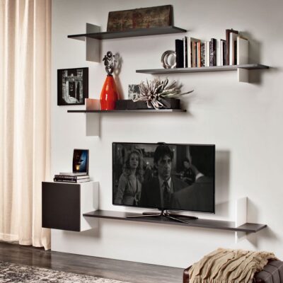 Cattelan Italia Cross Shelf, lacquered wood-68989