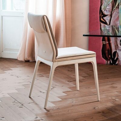 Cattelan Italia Sofia chair, fabric, synthetic nubuck, micro nubuck, synthetic leather or soft leather-0