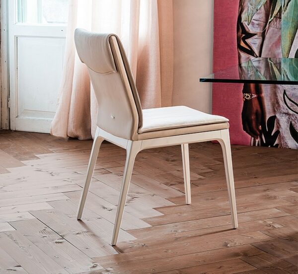 Cattelan Italia Sofia chair, fabric, synthetic nubuck, micro nubuck, synthetic leather or soft leather-0