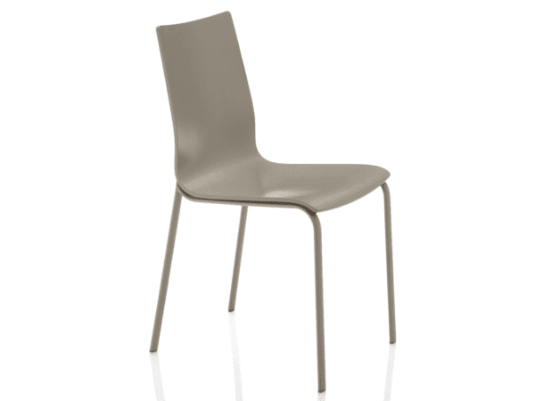 Alfa Wooden Frame with Cushion Chair by Bontempi Casa