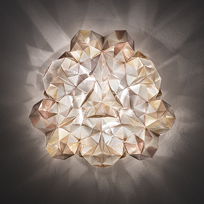 Drusa Ceiling Wall Light by Slamp -0