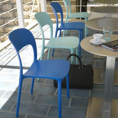 Gipsy Stackable chair by Bontempi Casa. -38836