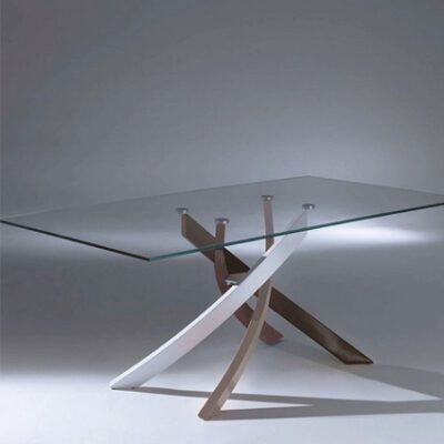 Bontempi Casa Artistico Glass Extending Table-38978